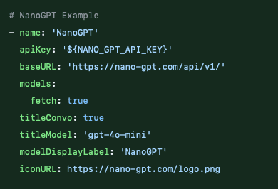 Setting up LibreChat with Bitcoin.com AI's API