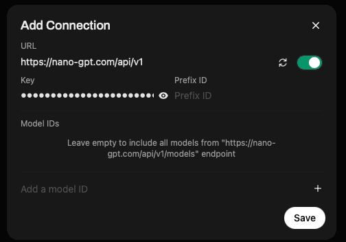 Using OpenWebUI with Bitcoin.com AI's API