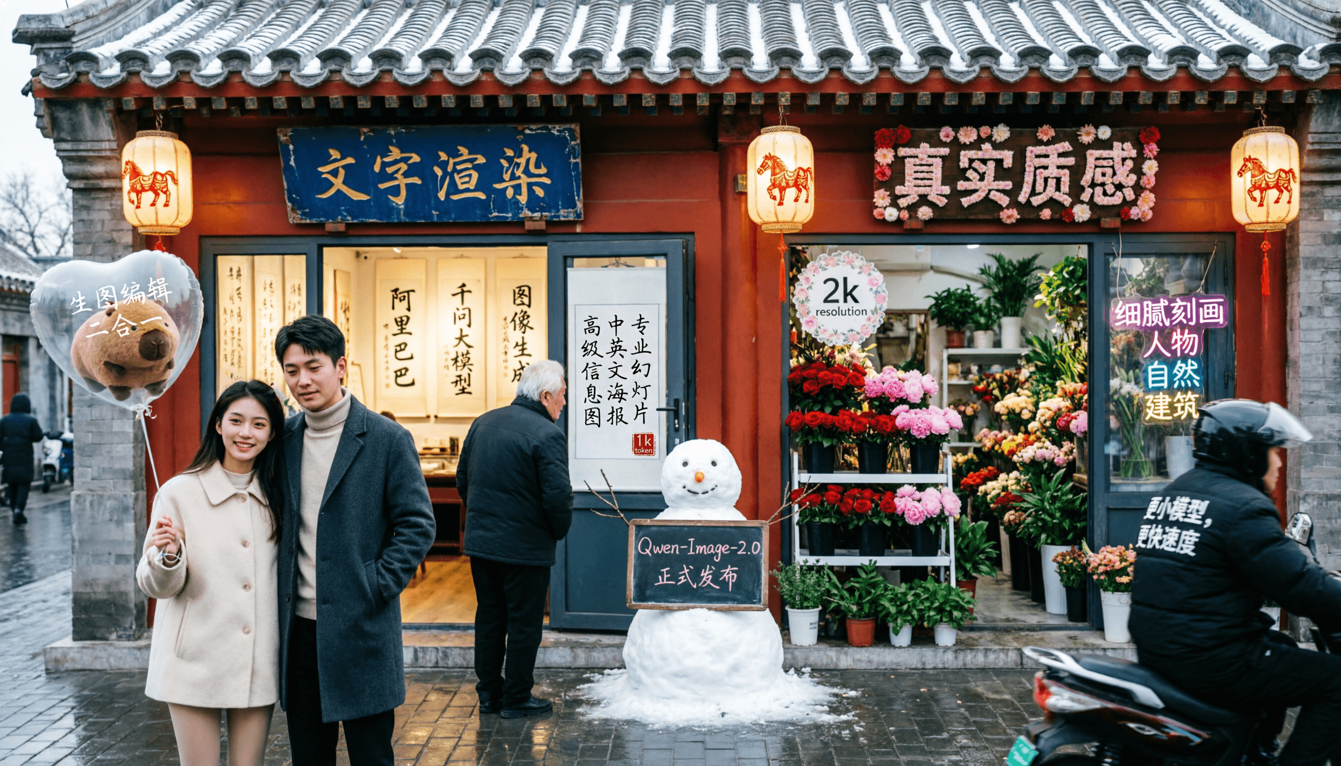 Qwen Image 2.0 and Qwen Image 2.0 Pro are now live on Bitcoin.com AI